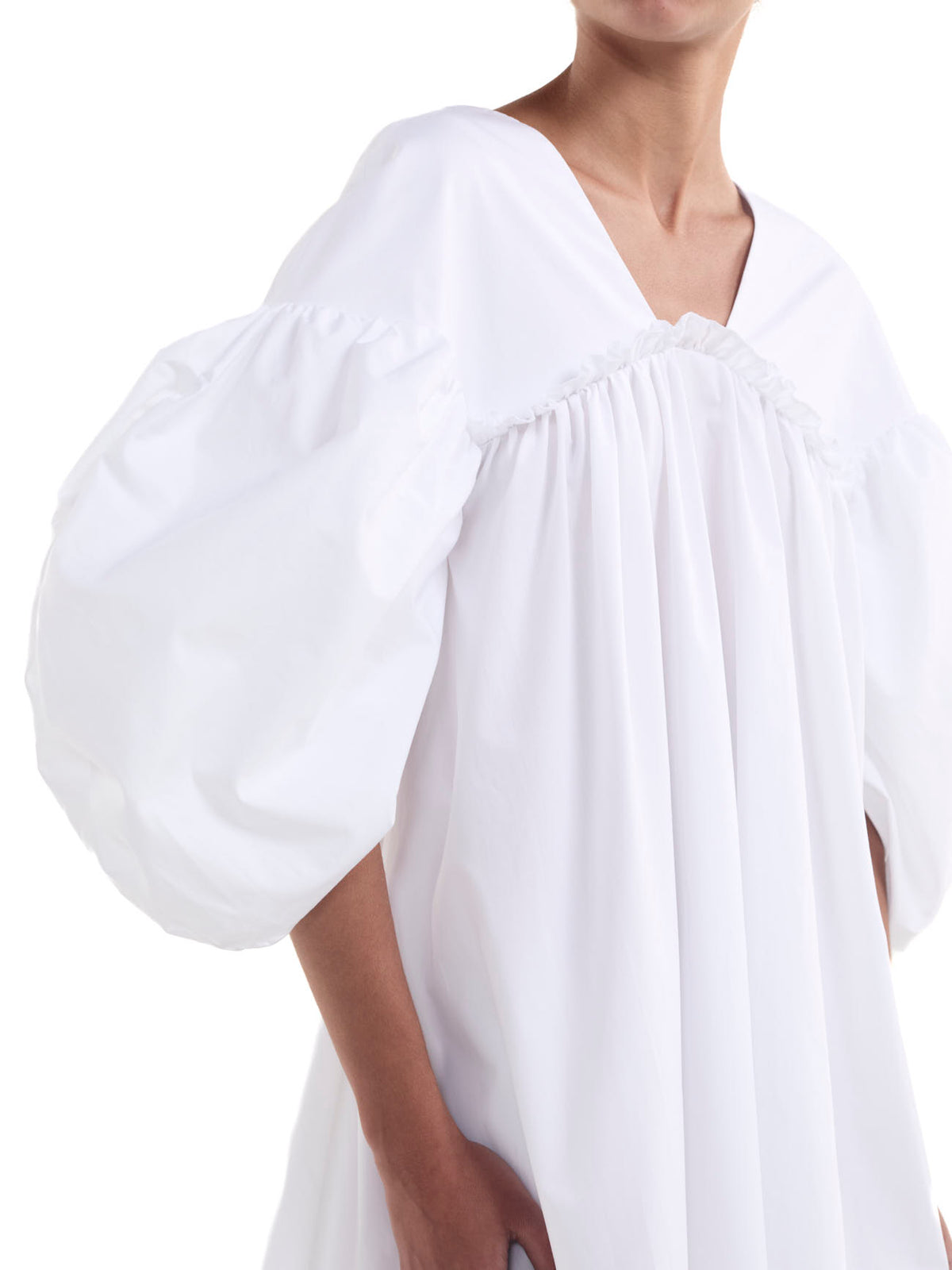 Annie Dress White Cotton
