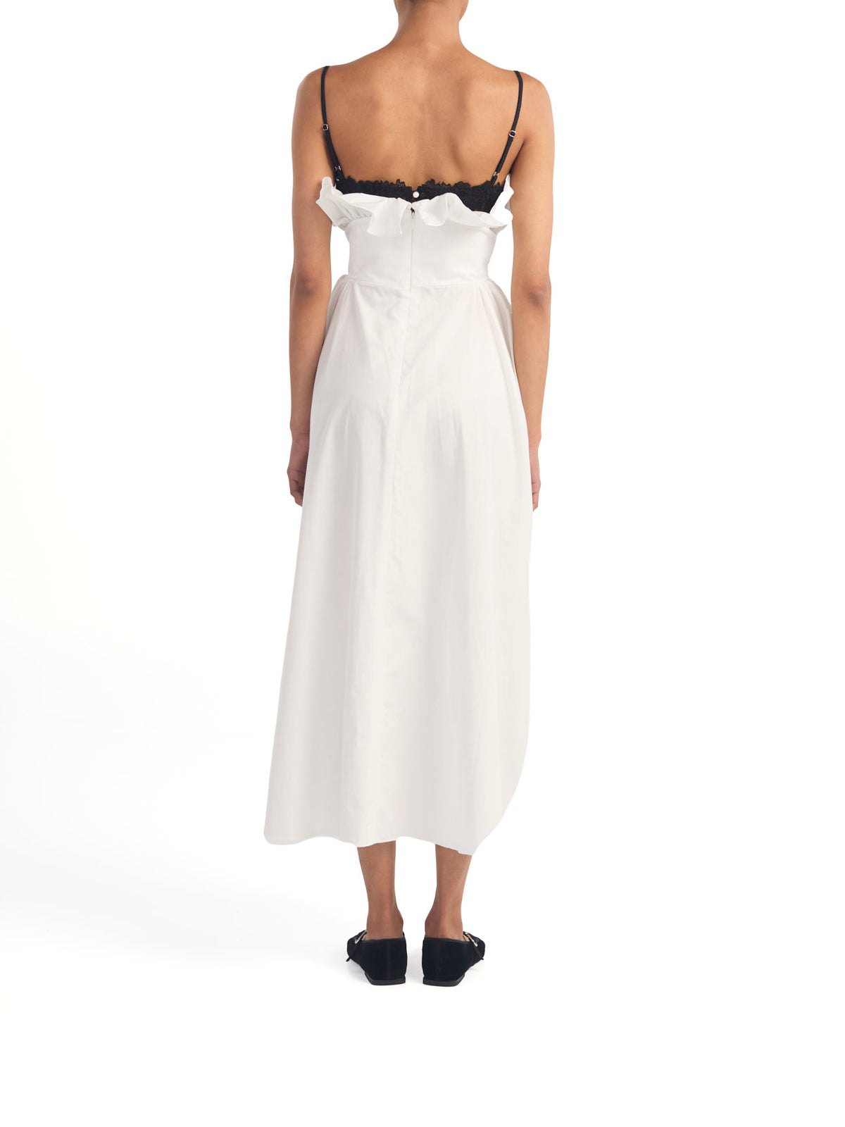 Exclusive Elisabeth Dress White Cotton