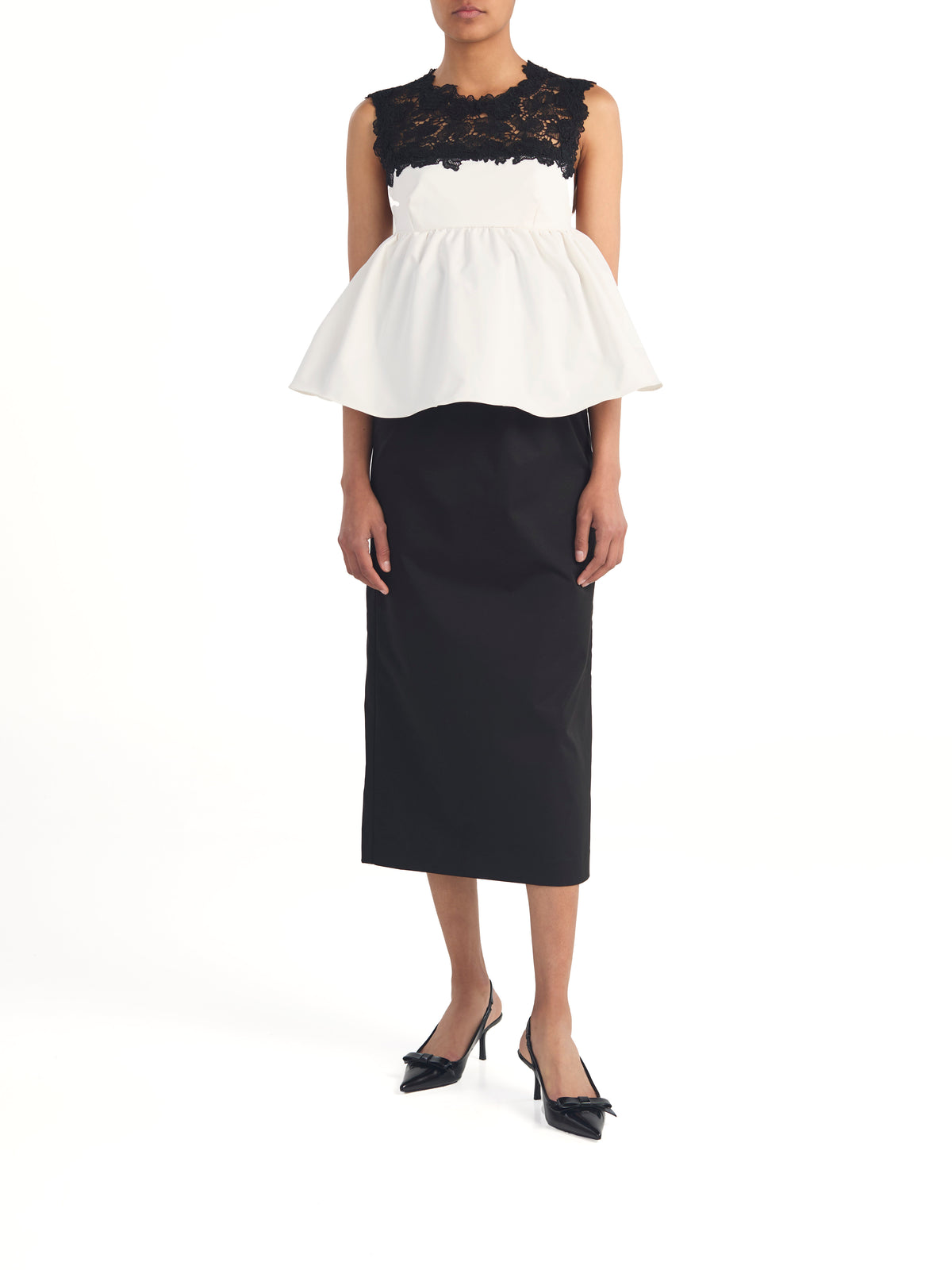 Exclusive Naomi Skirt Black Twill