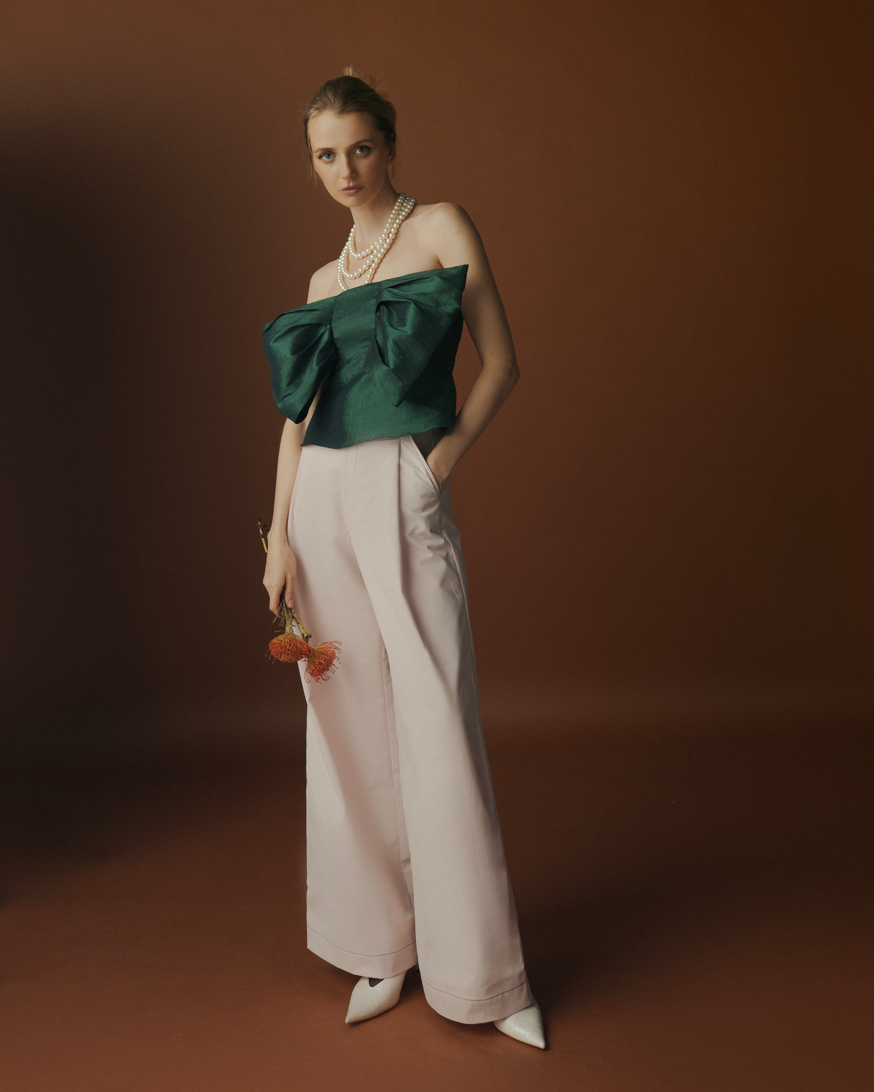 KIKA VARGAS ブラウス White Naomi Blouse by Kika Vargas on Sale