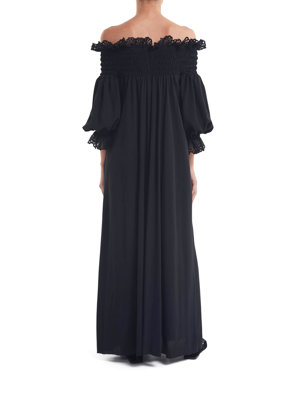 Ira Dress Black Viscose