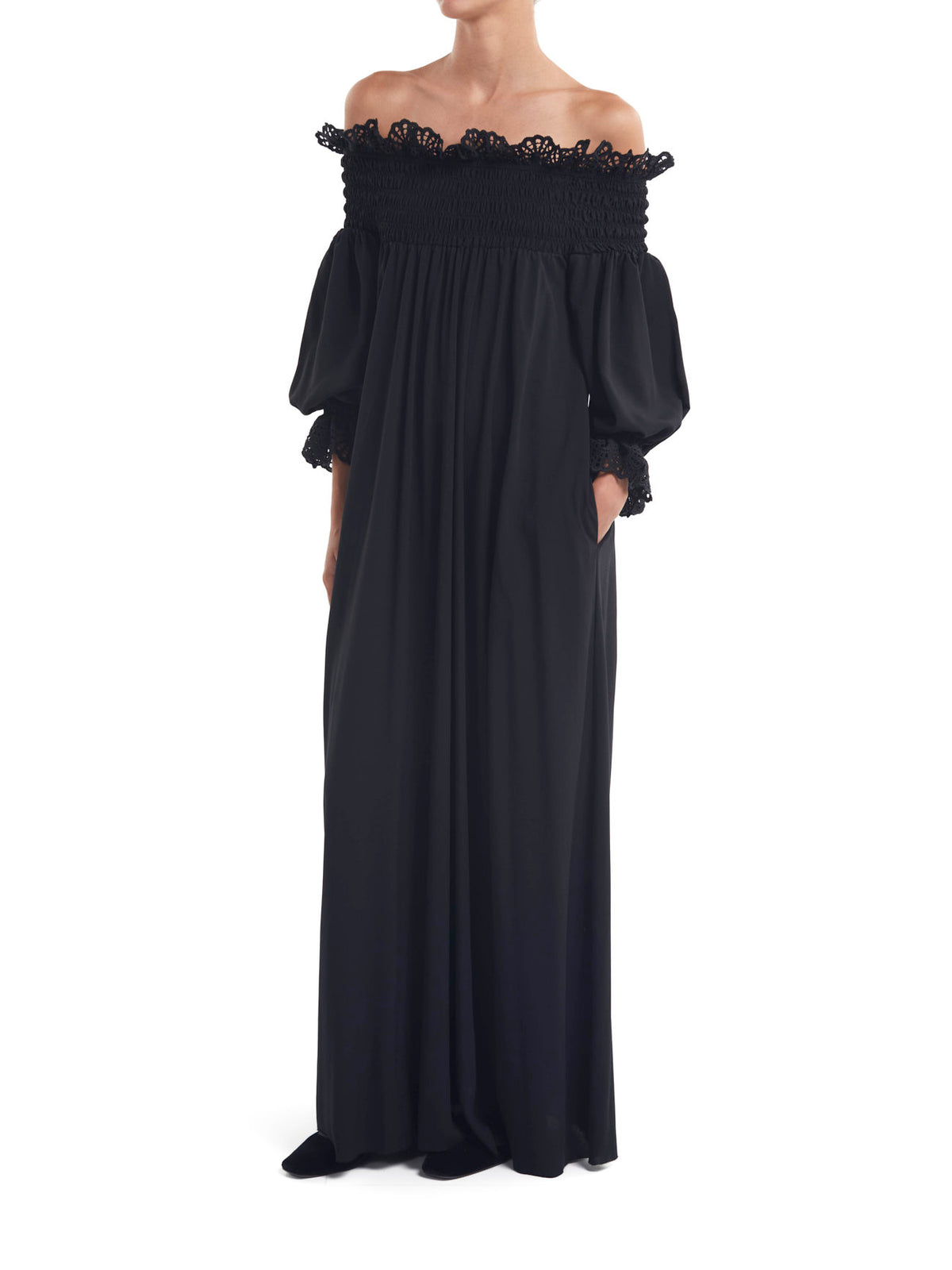 Ira Dress Black Viscose