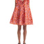 Joan Dress Orange Daisy Taffeta