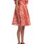 Joan Dress Orange Daisy Taffeta