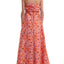 Judy Dress Orange Daisy Taffeta