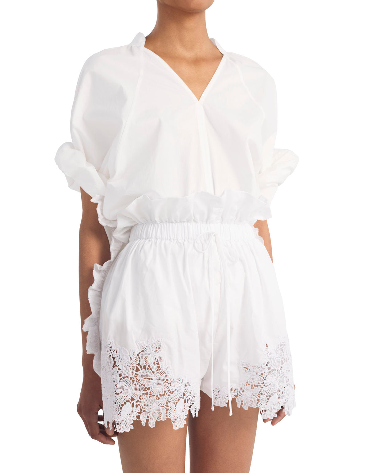 Umma Short White Cotton