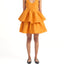 Valeria Dress Orange Taffeta