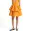 Valeria Dress Orange Taffeta