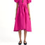 Leana Dress Fuchsia Taffeta