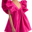 Adri Dress Fuchsia Taffeta