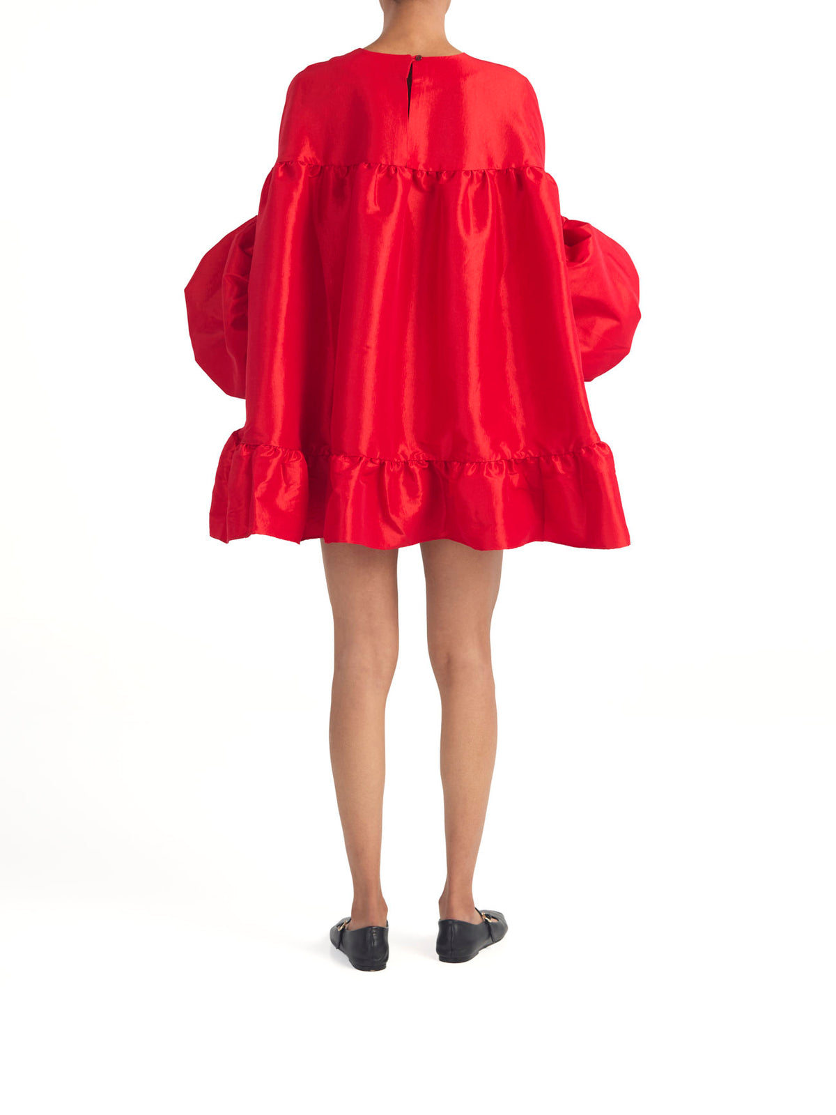 Gina Dress Red Taffeta