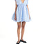 Caroline Dress Baby Blue Taffeta