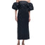 Exclusive Erminia Dress Black Taffeta