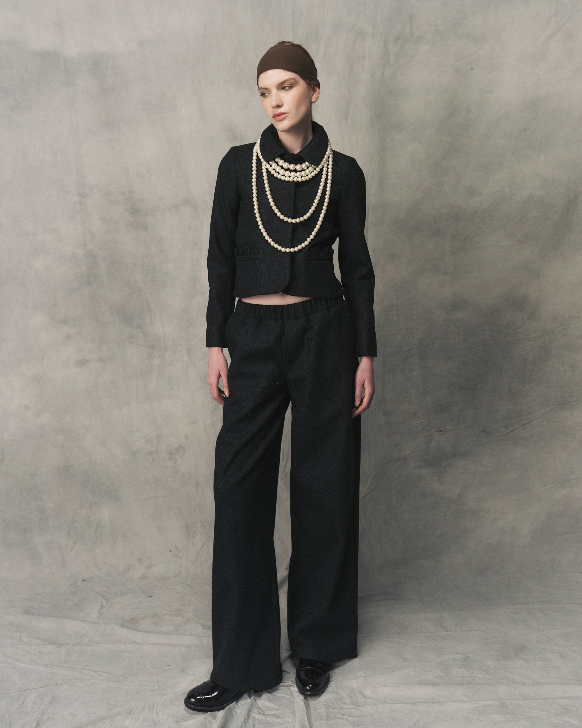 ジャケット・アウター Kika Vargas Louise ruffled blouse xs 11144388.jpg?format=webp&width