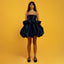 Serena Dress Navy Taffeta