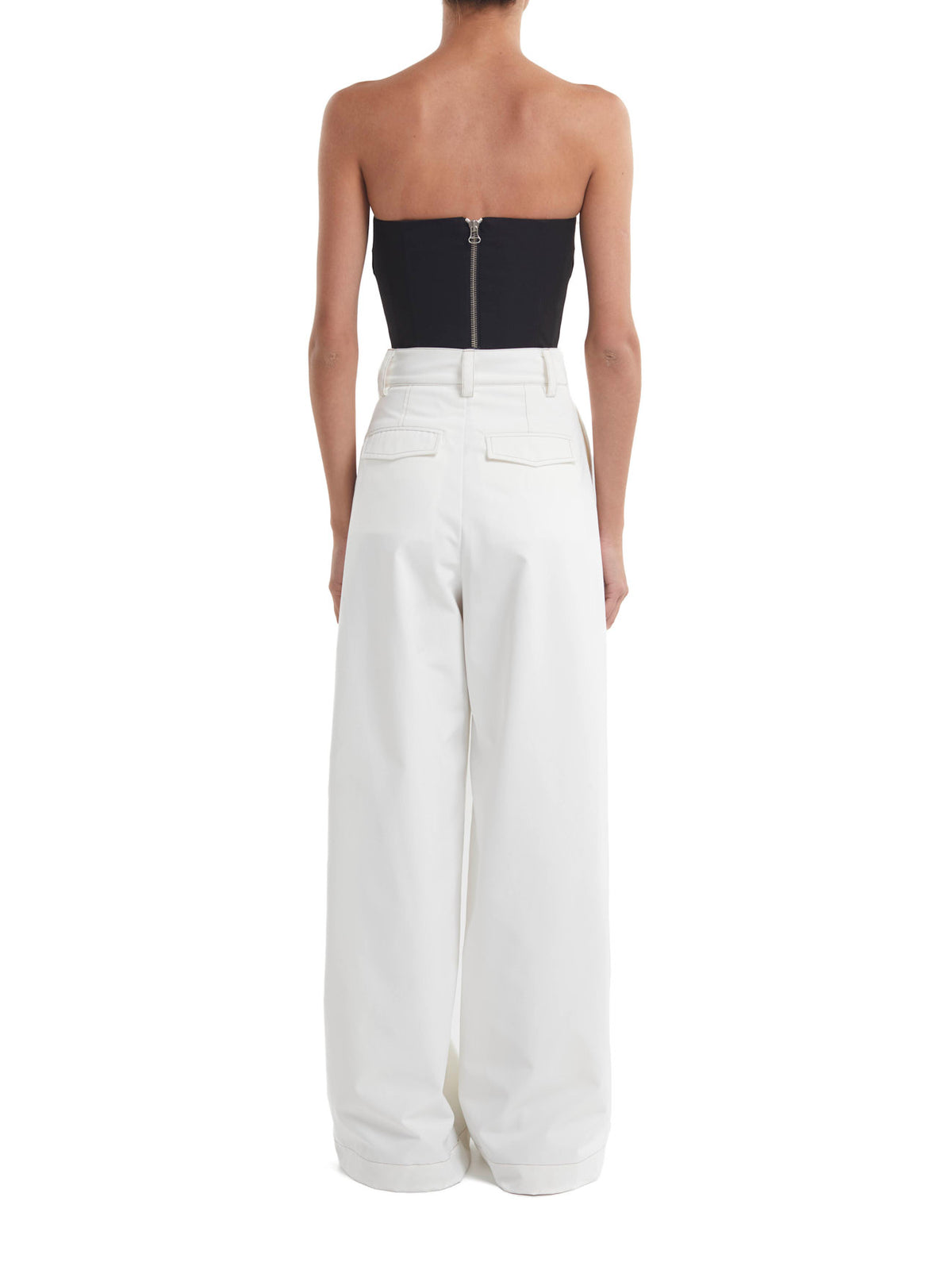 Olympe Pant White Twill