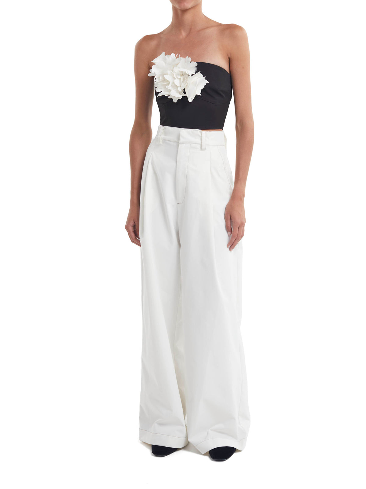 Olympe Pant White Twill