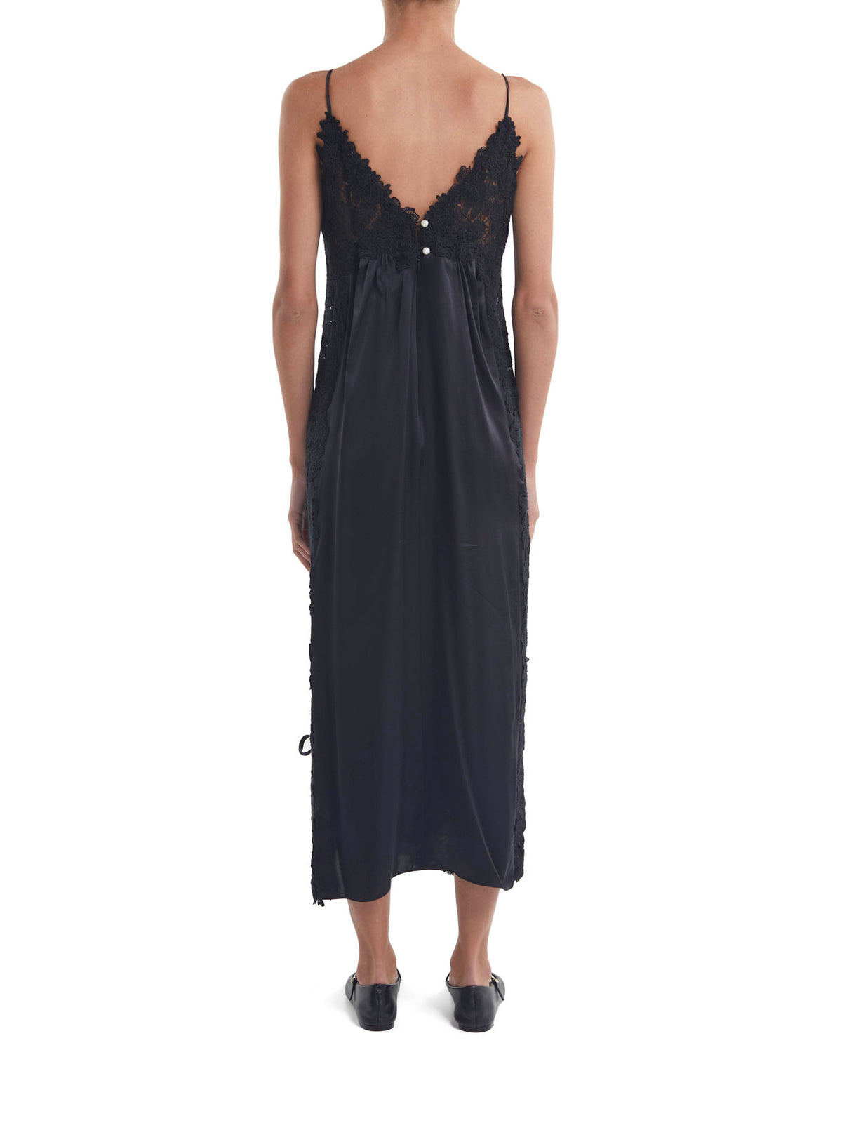 Somaly Dress Black Silk